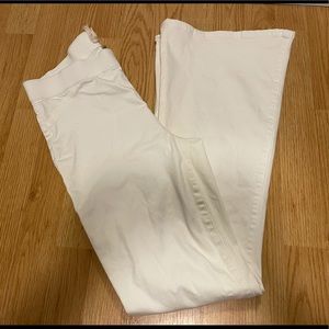 White Altard State Flare Jeans.